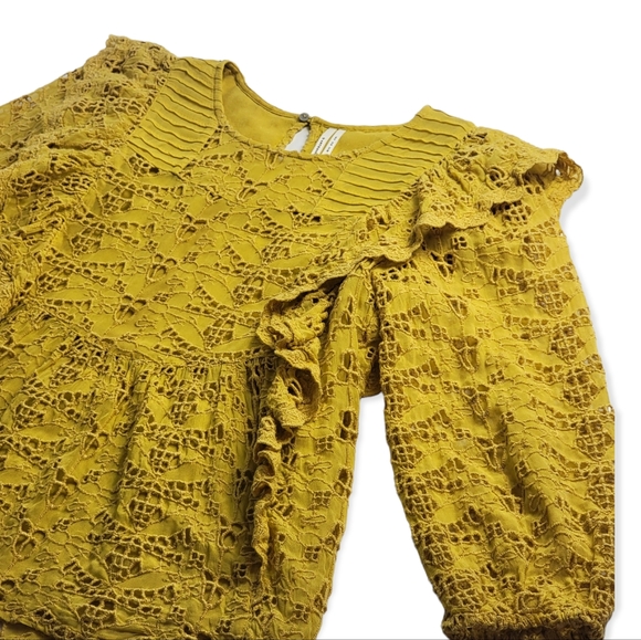 Anthropologie Clementine Eyelet Blouse - Picture 3 of 11